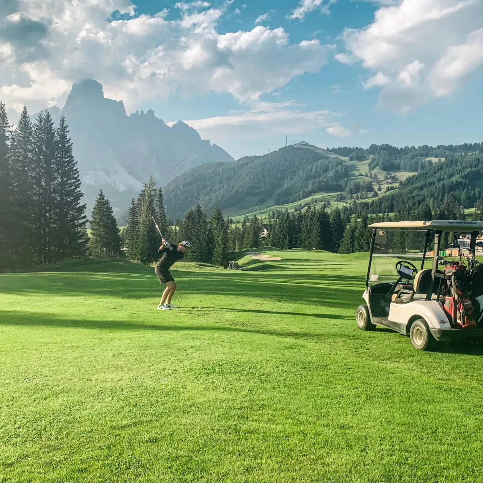 Golf Alta Badia by Mattia Davare 2